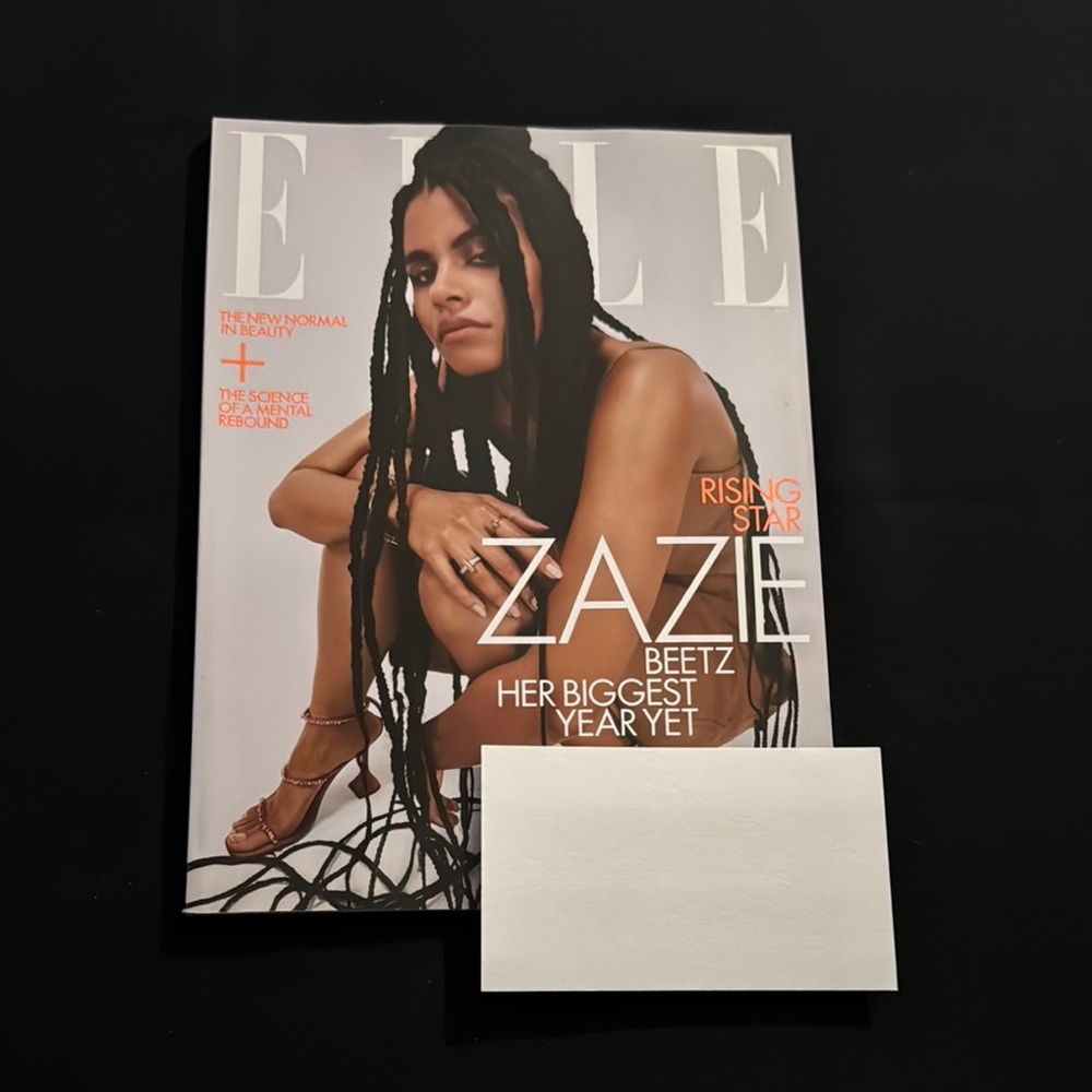 ELLE Magazine with Zazie Beetz Cover